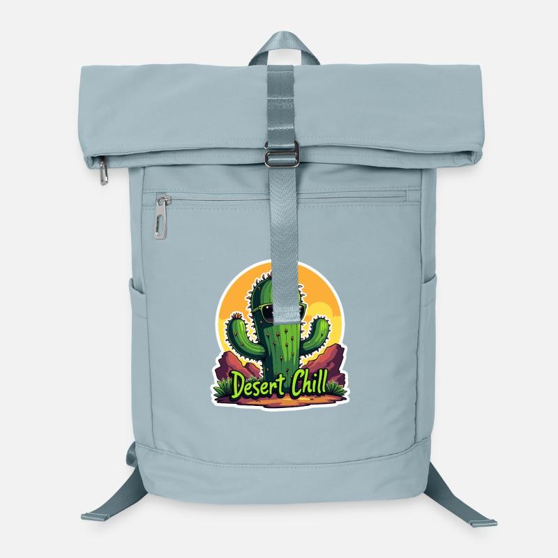 Coole Kaktus-Wüsten-Vibes Laptop-Rucksack 