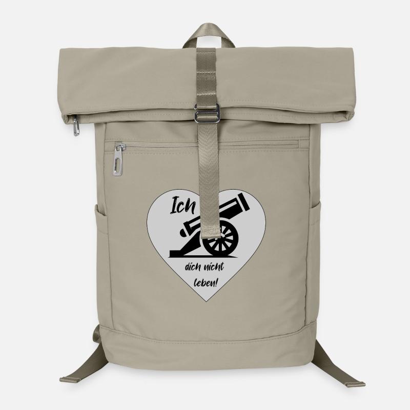 Ich Kanone dich nicht leben Laptop-Rucksack 
