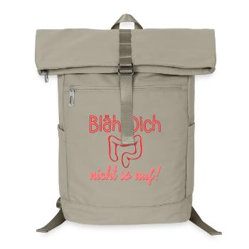 AUFGEBLÄHT - DARM REIZDARM - Laptop-Rucksack  - Sandbeige - Vorne