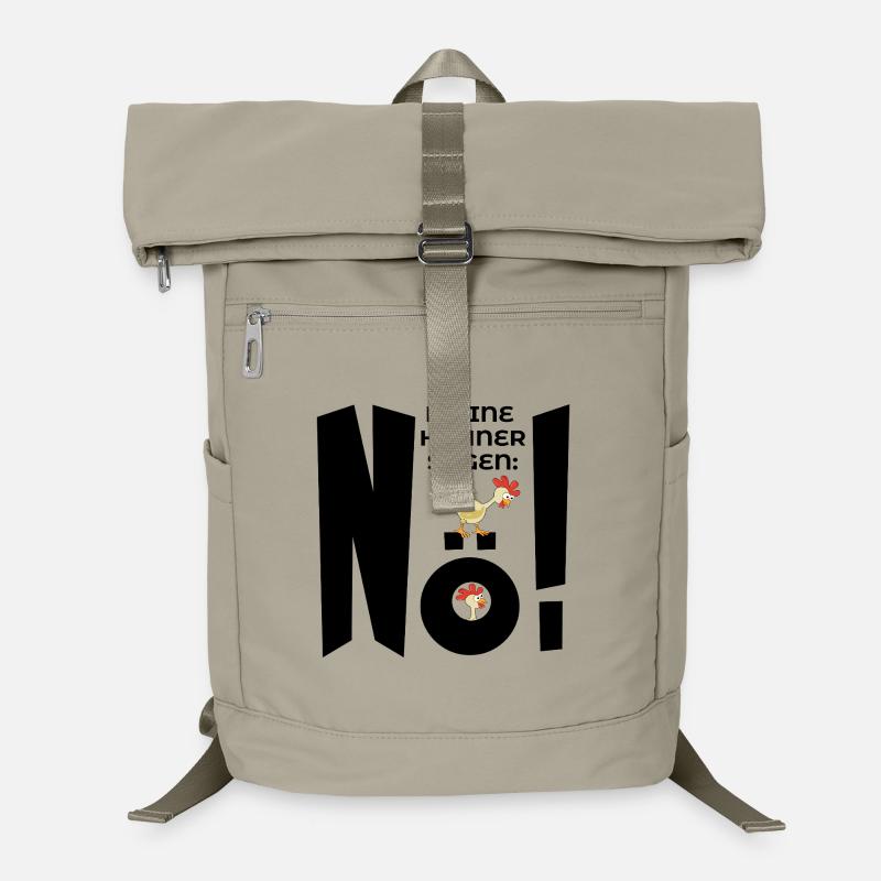 ABSAGE NEIN NÖ HÜHNER Laptop-Rucksack 