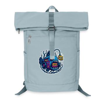 Mixtape Frogfish - Laptop Backpack - ice blue - Front