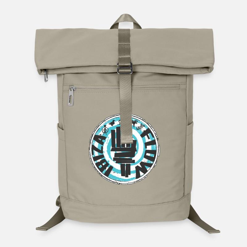 Design puissant d’Ibiza dans le style graffiti Sac à dos ordinateur