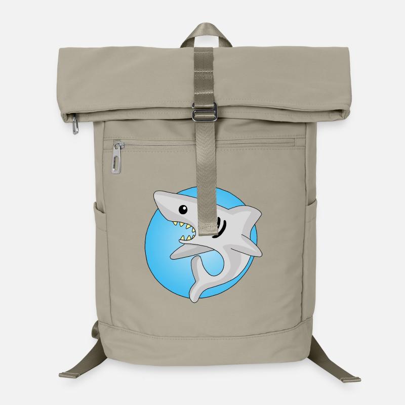 Requin manga Sac à dos ordinateur