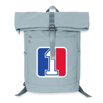Number One League Icon – Champion Design - Laptop Backpack - ice blue - Front
