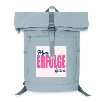 CELEBRATE SMALL SUCCESSES - Laptop Backpack - ice blue - Front