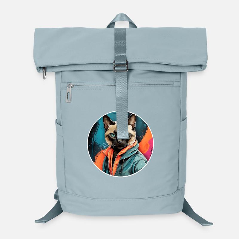 Siamese cat Laptop Backpack