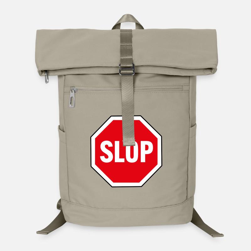 STOP the SLOP Laptop-Rucksack 