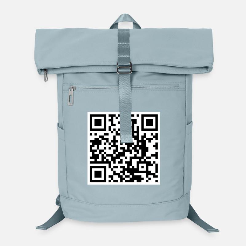 Qr code citation drôle humour  Sac à dos ordinateur