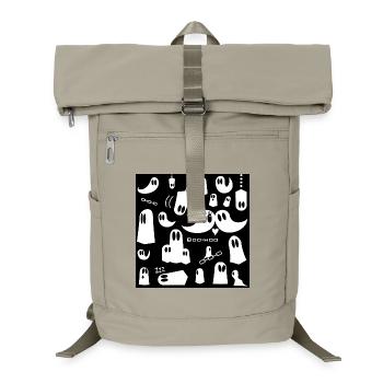 Ghosts - Laptop Backpack - sand beige - Front