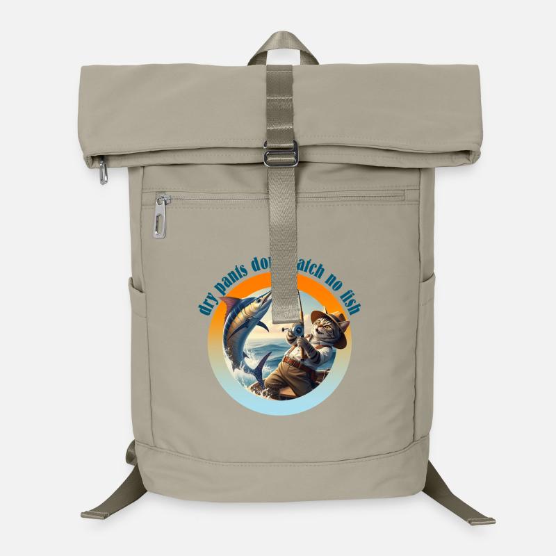 Dry Pants don't catch no Fish! Laptop Backpack