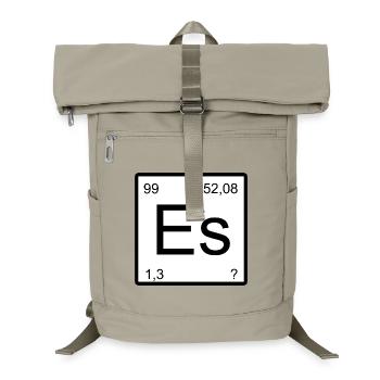 It Element Style: Minimal Science Look - Laptop Backpack - sand beige - Front
