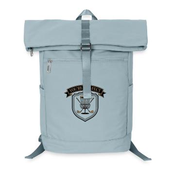 Du bist Perfekter – lustiges Disc-Golf-Meme - Laptop-Rucksack  - Eisblau - Vorne