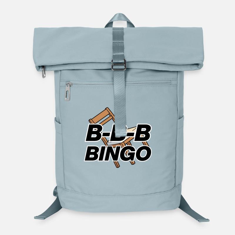 B-B-B-BINGO TREND, VIRAL FUN, MEME SCHULE STUHL 🪑 Laptop-Rucksack 