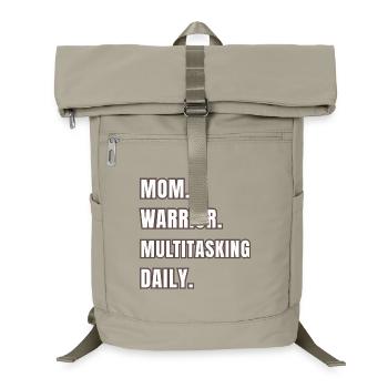 Mother Queen of everyday life - Laptop Backpack - sand beige - Front