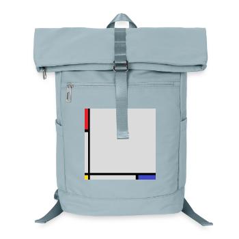 Composition dans le style de Mondrian. - Sac à dos ordinateur - bleu glacier - Devant
