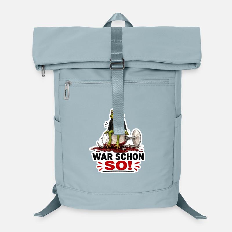 War schon so – Lustiger Frosch  Laptop-Rucksack 