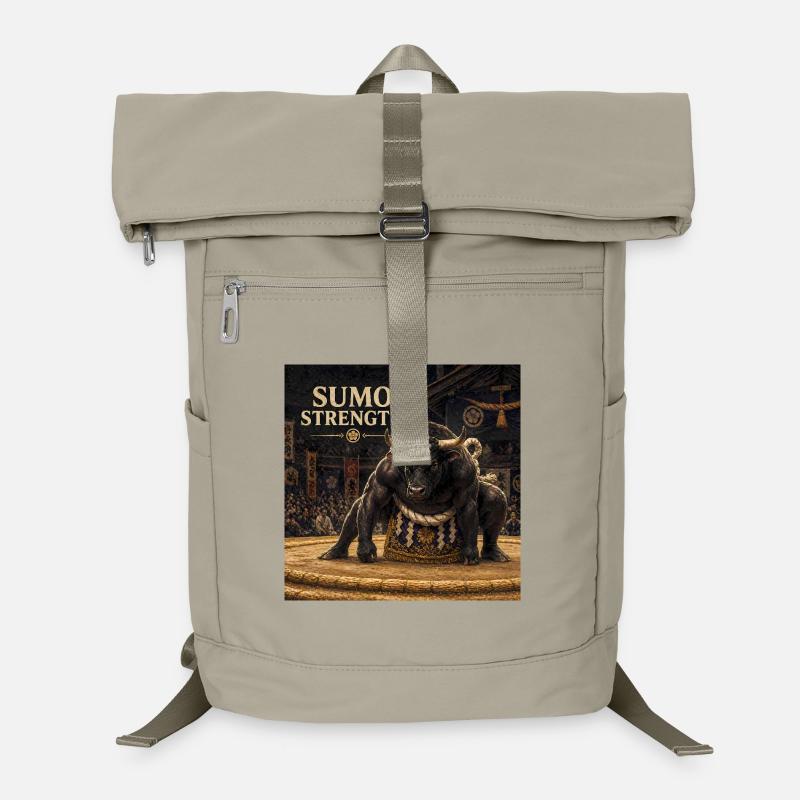 Japanese Wagyu Yokozuna Design Laptop Backpack