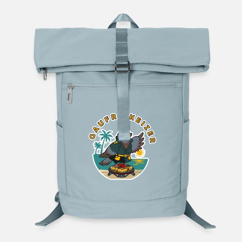 brussels belgium  luxury pigeon waffle king sunset Laptop Backpack