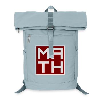 Math The Only Subject That Counts Nerd Mathe Logo - Laptop Backpack - ice blue - Front