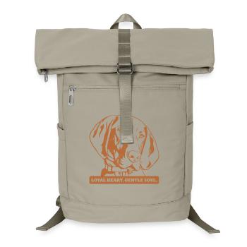 Vizsla – Treues Herz, sanfte Seele - Laptop-Rucksack  - Sandbeige - Vorne