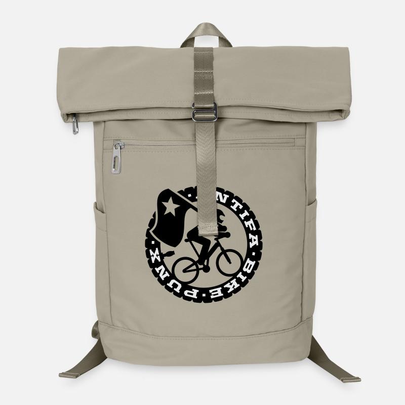 Antifa Bike Punks Laptop-Rucksack 