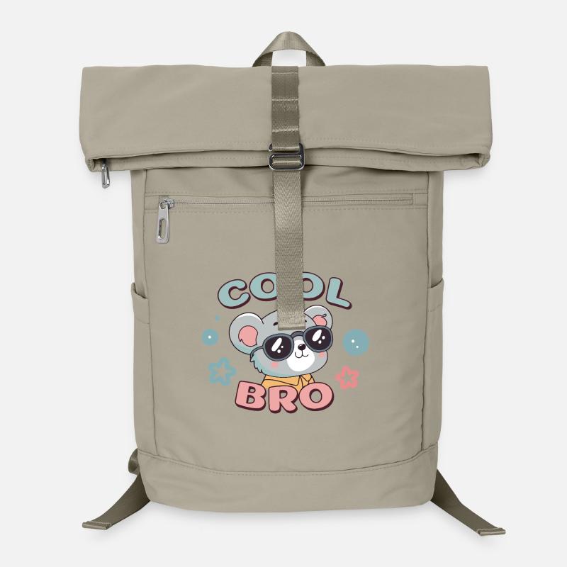 Koala Cool Bro Brille Laptop-Rucksack 