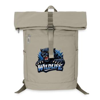 Logo de la faune des Panthères - Sac à dos ordinateur - beige sable - Devant