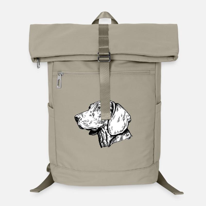 Schweisshunde Portrait Laptop-Rucksack 