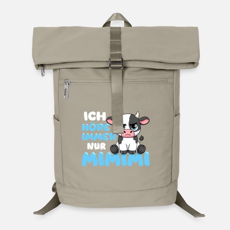 Ich Höre Immer Nur Mimimi Kuh Laptop-Rucksack 