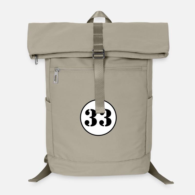 NUMBER 33 thirty three birthday present Laptop Backpack