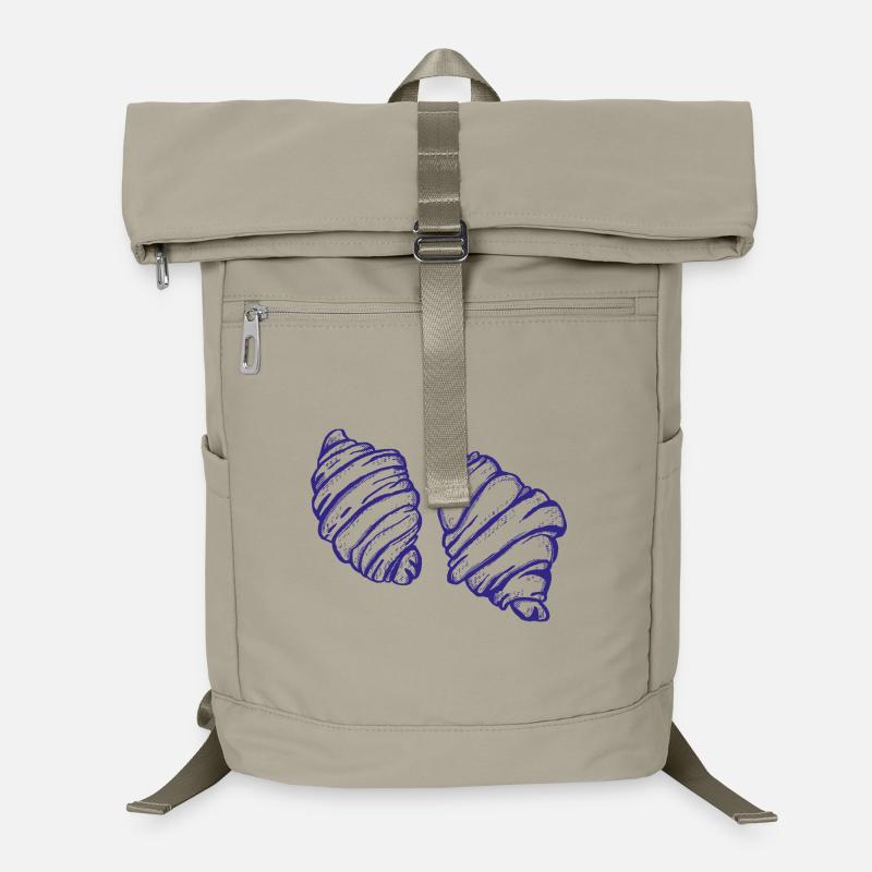 Duo Croissant in Indigo Laptop-Rucksack 
