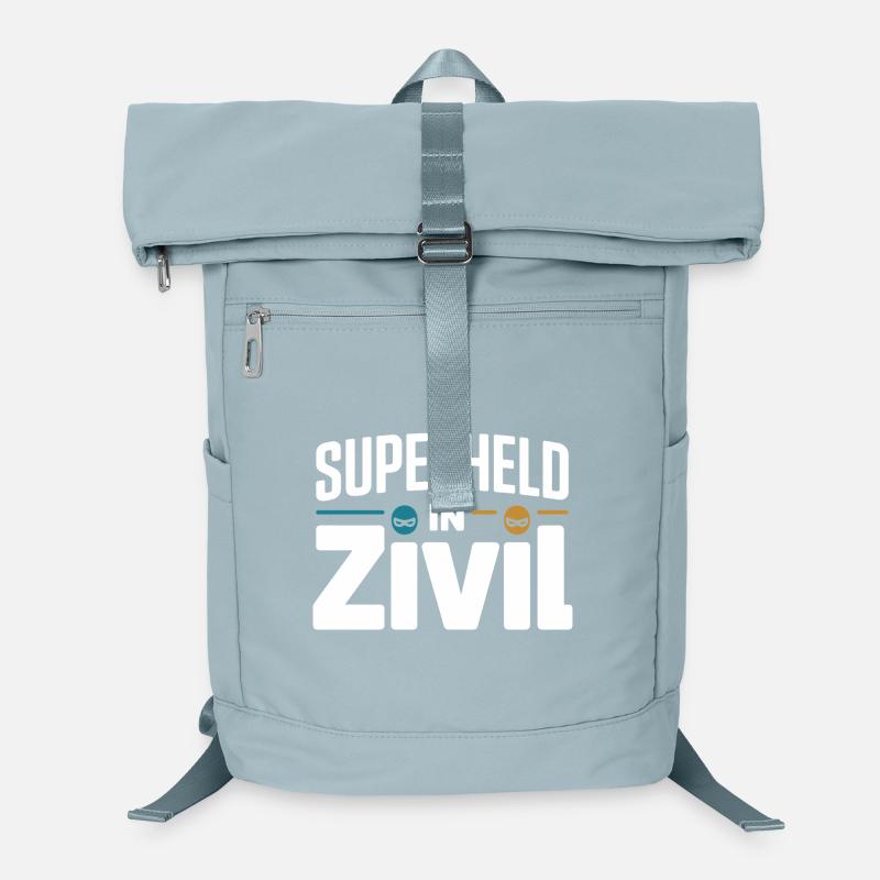 Superheld In Zivil Superhero Superhelden Kostüm Laptop-Rucksack 