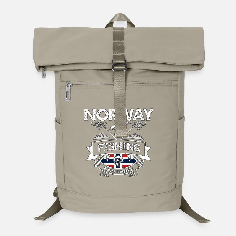 Expérience de pêche en Norvège Angeln Norwegen Sac à dos ordinateur