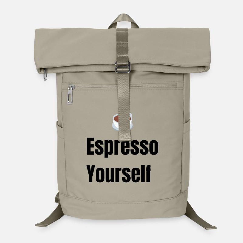 ☕ Coffee Lover T-Shirt – Lustige morgendliche Kaffeetasse Laptop-Rucksack 