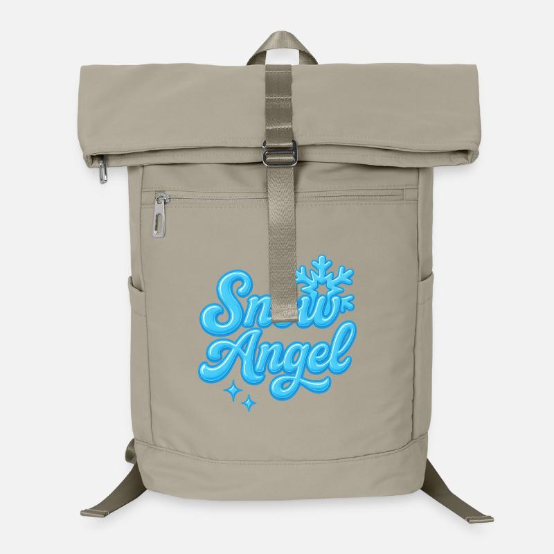 Snow Angle / Y2K Statement Design Laptop Backpack