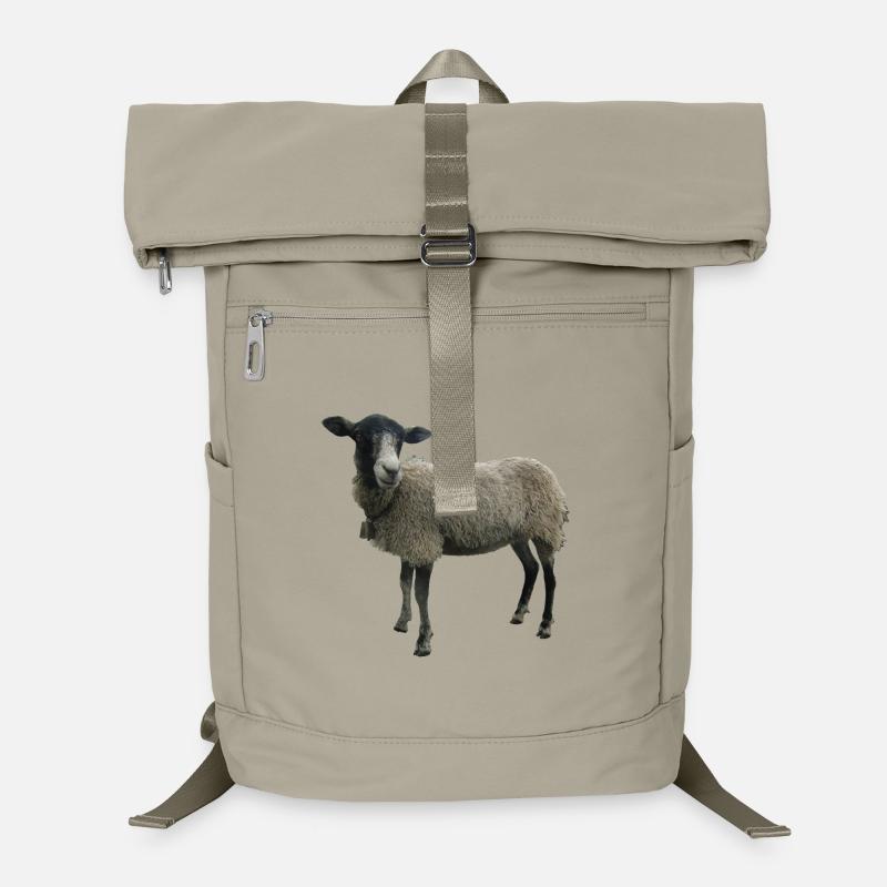 Sheep - Laptop Backpack - sand beige