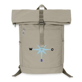Compass Cardinal Directions Star Compass Maritime - Laptop Backpack - sand beige - Front