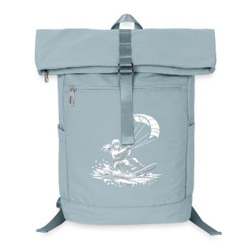 WINTER KITE SURFING - Laptop Backpack - ice blue - Front
