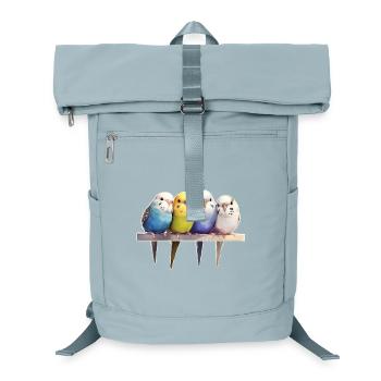 Budgie group - Laptop Backpack - ice blue - Front