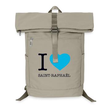 I LOVE SAINT-RAPHAEL - Laptop Backpack - sand beige - Front
