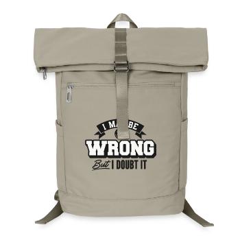 I may be wrong but still doubt - Laptop Backpack - sand beige - Front