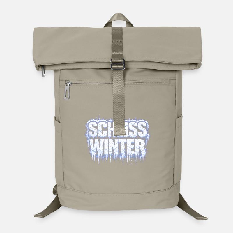 Shit_Winter - Laptop Backpack - sand beige