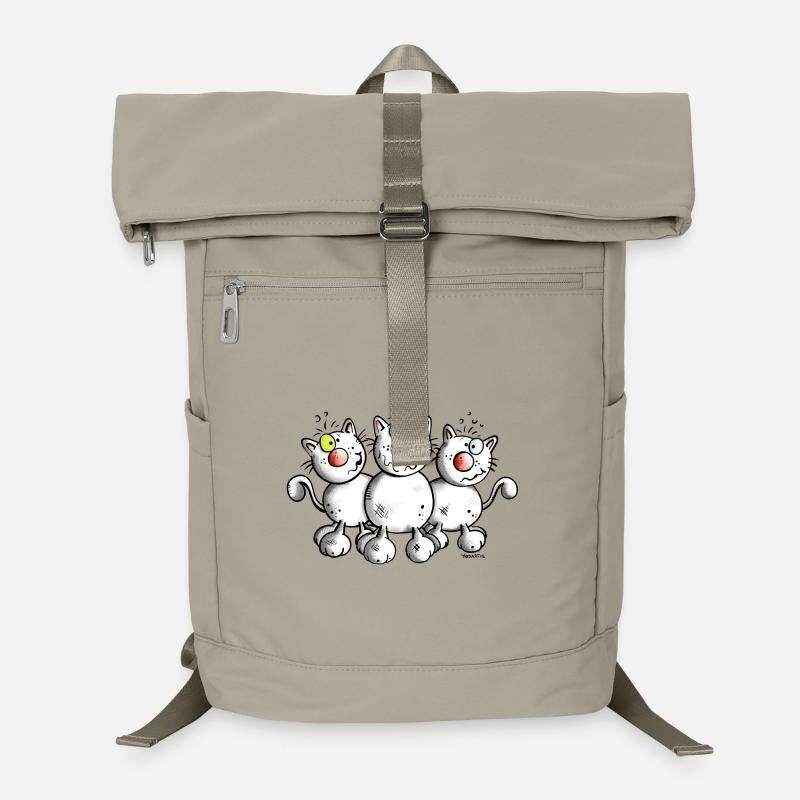 Lustige Katzen Bande Laptop-Rucksack 