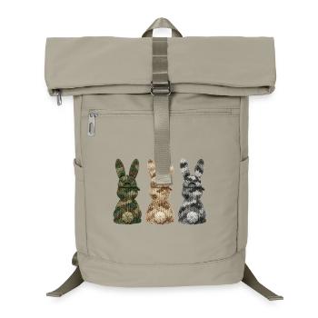 3 lapins par derrière alignés Camouflage de la casquette - Sac à dos ordinateur - beige sable - Devant
