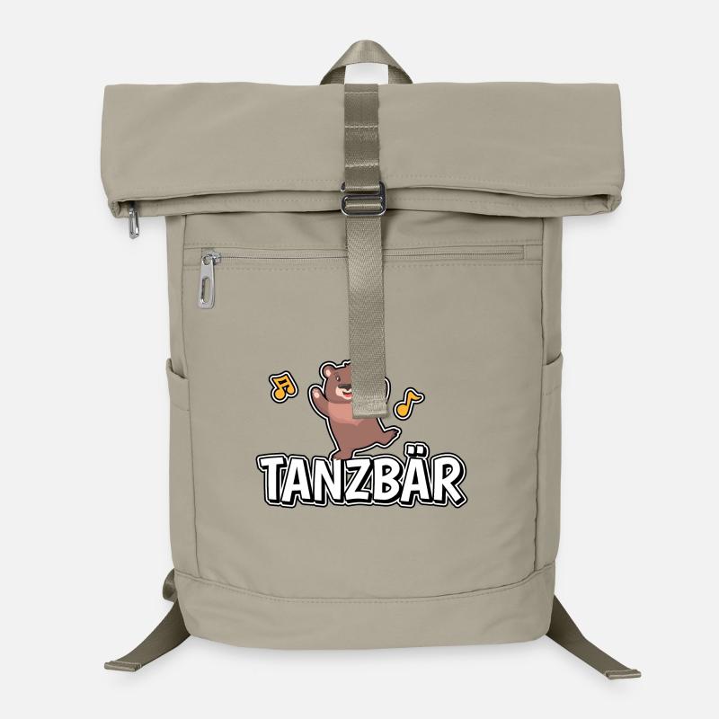 Tanzbär - Bär - Bären Laptop-Rucksack 