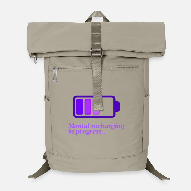 Mind Ladeakku-Symbol Laptop-Rucksack 