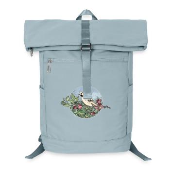 Bunter Vogel - Laptop-Rucksack  - Eisblau - Vorne