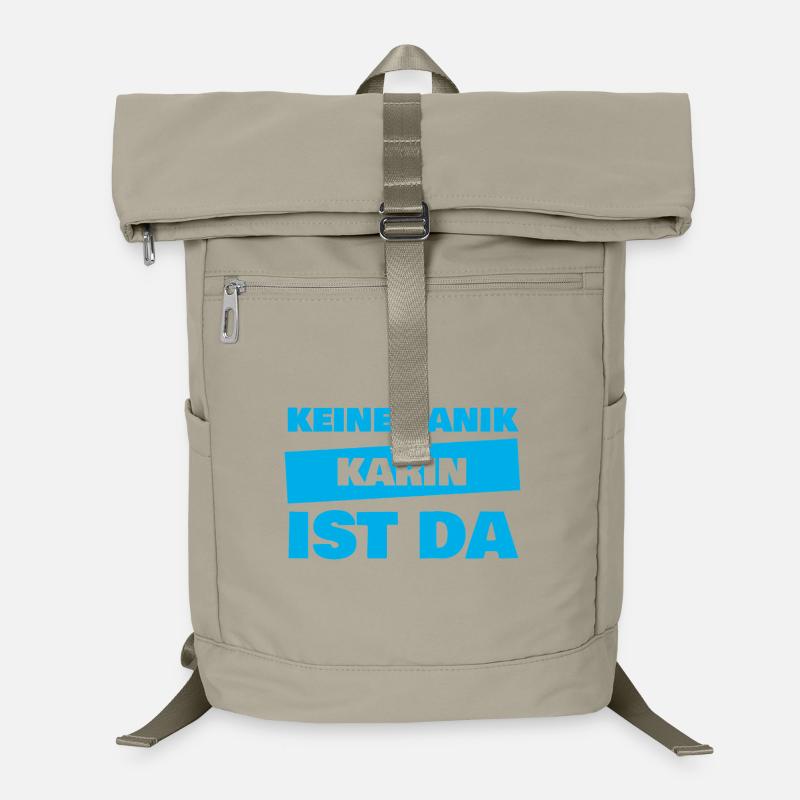 First name Karin Laptop Backpack