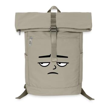 Mürrisches Trauriges Enttäuschtes Gesicht Lustig - Sac à dos ordinateur - beige sable - Devant