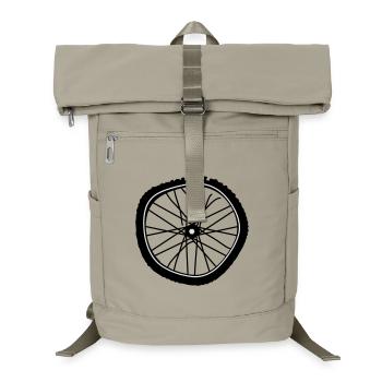 A pneu de vélo cassés - Sac à dos ordinateur - beige sable - Devant